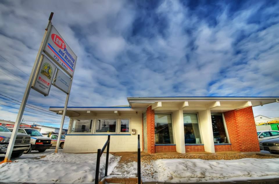 Len’s office in Swift Current